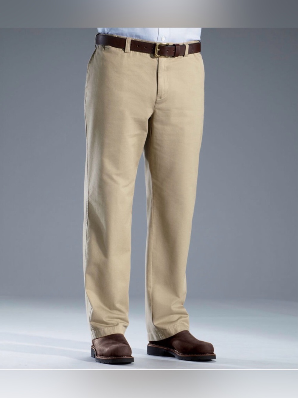 NIP 48x34 Duluth Trading Co • Middle Management Chinos Men’s • Khaki Relaxed Fit